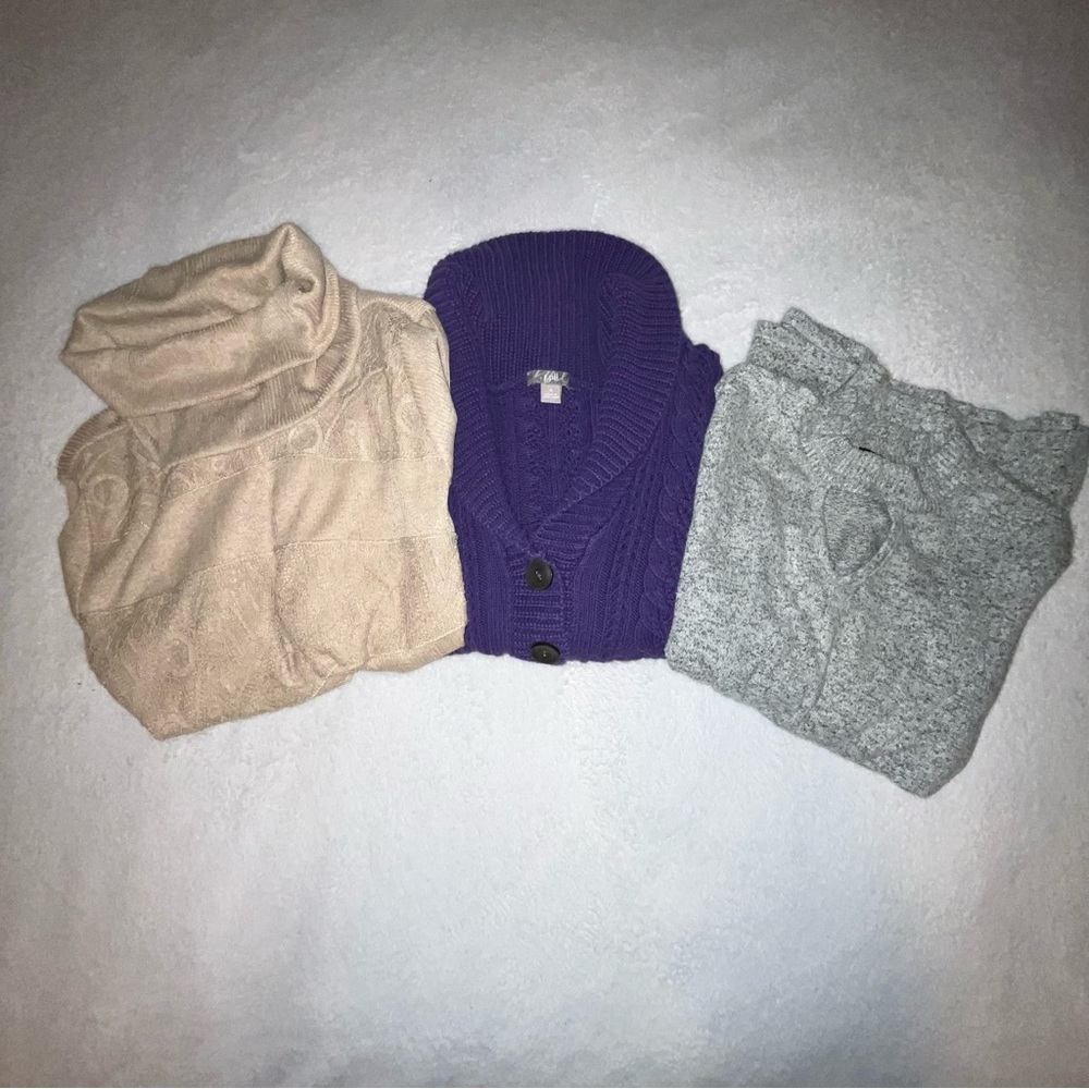 Sweater top bundle 3 set